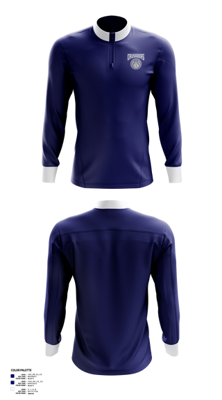 Quarter Zip Jacket, Ohio Christian Academy, Men's Basketball, Teamtime, Team time, sublimation, custom sports apparel, team uniforms, spirit wear, spiritwear, sports uniforms, custom shirts, team store, custom team store, fundraiser sports, apparel fundraiser