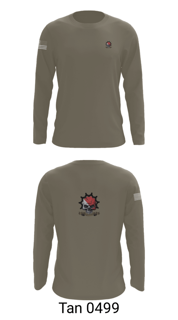 Long Sleeve Performance Shirt, Bonecrushers, , Teamtime, Team time, sublimation, custom sports apparel, team uniforms, spirit wear, spiritwear, sports uniforms, custom shirts, team store, custom team store, fundraiser sports, apparel fundraiser