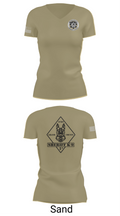 GCSO K9 19813935 Women's Short Sleeve V-neck Shirt - 84