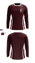 Bovina High School Football 56089228 Long Sleeve Performance Shirt - 1