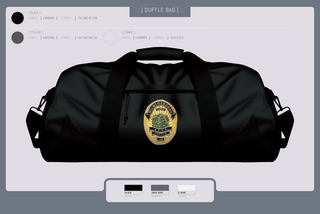 Duffle Bag, Miami Gardens Police, , Teamtime, Team time, sublimation, custom sports apparel, team uniforms, spirit wear, spiritwear, sports uniforms, custom shirts, team store, custom team store, fundraiser sports, apparel fundraiser