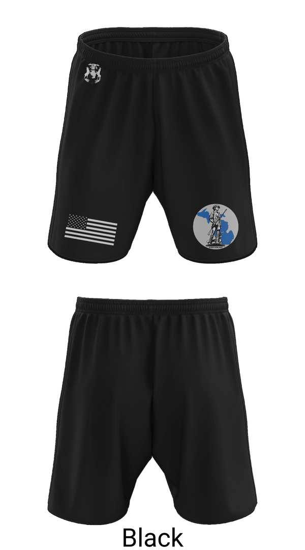 Athletic Shorts With Pockets, 24th Special Troops Brigade, National Guard, Teamtime, Team time, sublimation, custom sports apparel, team uniforms, spirit wear, spiritwear, sports uniforms, custom shirts, team store, custom team store, fundraiser sports, apparel fundraiser