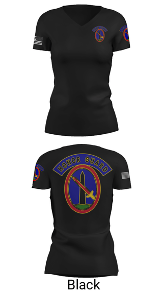 Women's Short Sleeve Vneck Shirt, 3RD U S Infantry Brigade, Army, Teamtime, Team time, sublimation, custom sports apparel, team uniforms, spirit wear, spiritwear, sports uniforms, custom shirts, team store, custom team store, fundraiser sports, apparel fundraiser