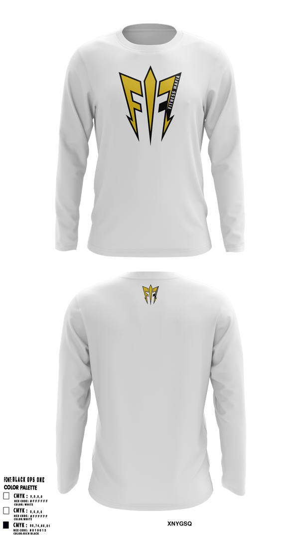 Long Sleeve Performance Shirt, Fitness Mafia, Spirit Store, Teamtime, Team time, sublimation, custom sports apparel, team uniforms, spirit wear, spiritwear, sports uniforms, custom shirts, team store, custom team store, fundraiser sports, apparel fundraiser