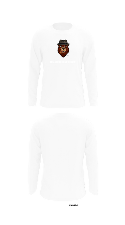 Bearded Bear Cigars 58780809 Long Sleeve Performance Shirt 8