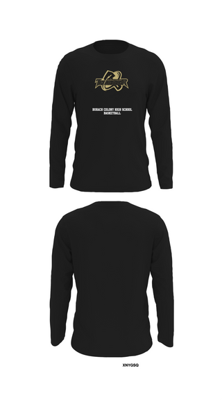 Long Sleeve Performance Shirt, ﻿Buhach Colony High School Basketball, Men's Basketball, Teamtime, Team time, sublimation, custom sports apparel, team uniforms, spirit wear, spiritwear, sports uniforms, custom shirts, team store, custom team store, fundraiser sports, apparel fundraiser