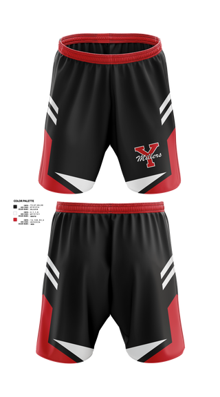 Athletic Shorts With Pockets, Yukon High School Golf, Golf, Teamtime, Team time, sublimation, custom sports apparel, team uniforms, spirit wear, spiritwear, sports uniforms, custom shirts, team store, custom team store, fundraiser sports, apparel fundraiser