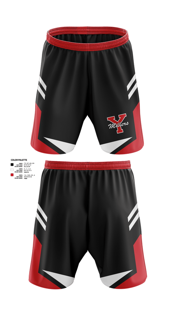 Athletic Shorts With Pockets, Yukon High School Golf, Golf, Teamtime, Team time, sublimation, custom sports apparel, team uniforms, spirit wear, spiritwear, sports uniforms, custom shirts, team store, custom team store, fundraiser sports, apparel fundraiser
