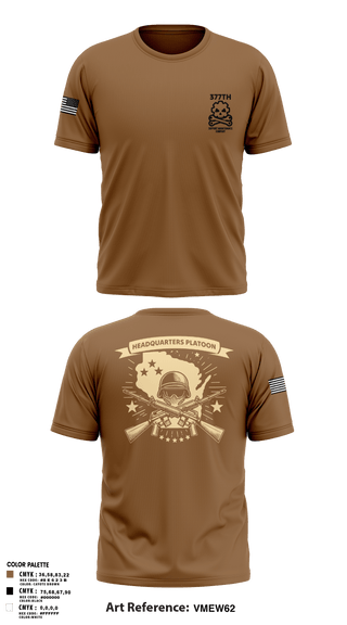 Short Sleeve Performance Shirt, 377th SMC, Army, Teamtime, Team time, sublimation, custom sports apparel, team uniforms, spirit wear, spiritwear, sports uniforms, custom shirts, team store, custom team store, fundraiser sports, apparel fundraiser