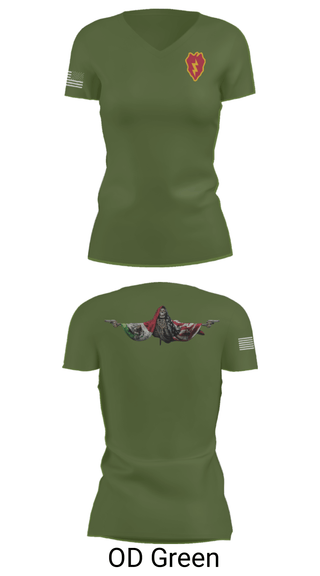 Women's Short Sleeve Vneck Shirt, 25th ID, Army, Teamtime, Team time, sublimation, custom sports apparel, team uniforms, spirit wear, spiritwear, sports uniforms, custom shirts, team store, custom team store, fundraiser sports, apparel fundraiser