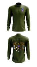 11th ABN DIV WO 32210325 Quarter Zip Jacket - 42