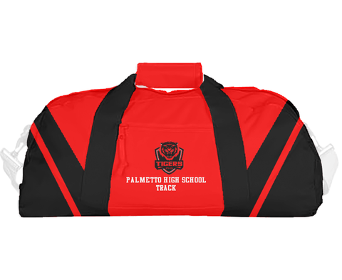 Duffle Bag, Palmetto High School Track, Track & Field, Teamtime, Team time, sublimation, custom sports apparel, team uniforms, spirit wear, spiritwear, sports uniforms, custom shirts, team store, custom team store, fundraiser sports, apparel fundraiser
