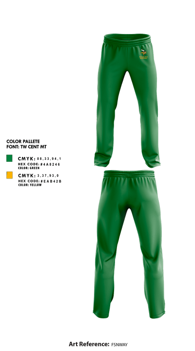 Oxford Hills Comprehensive High School Basketball 93923098 Sweatpants - 1