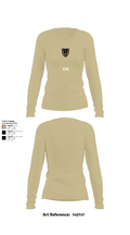 KSK 32447912 Women's Long Sleeve V-neck Shirt - 82