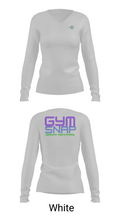 Gym SNAP Track 80365162 Women's Long Sleeve V-neck Shirt - 16