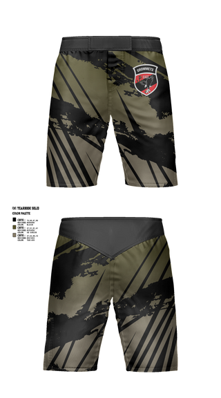 Fight Shorts, GROMMETS, Wrestling, Teamtime, Team time, sublimation, custom sports apparel, team uniforms, spirit wear, spiritwear, sports uniforms, custom shirts, team store, custom team store, fundraiser sports, apparel fundraiser