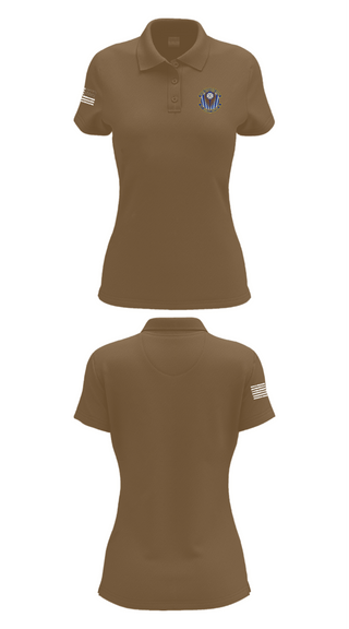 Womens Short Sleeve Performance Polo, 721st Mobility Support Squadron, Air Force, Teamtime, Team time, sublimation, custom sports apparel, team uniforms, spirit wear, spiritwear, sports uniforms, custom shirts, team store, custom team store, fundraiser sports, apparel fundraiser