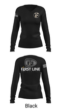 First Line Ballistics 3803931 Women's Long Sleeve V-neck Shirt - 35
