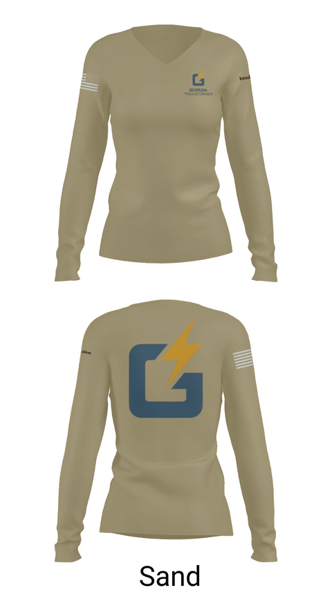 Womens Long Sleeve Vneck Shirt, , Police, Teamtime, Team time, sublimation, custom sports apparel, team uniforms, spirit wear, spiritwear, sports uniforms, custom shirts, team store, custom team store, fundraiser sports, apparel fundraiser