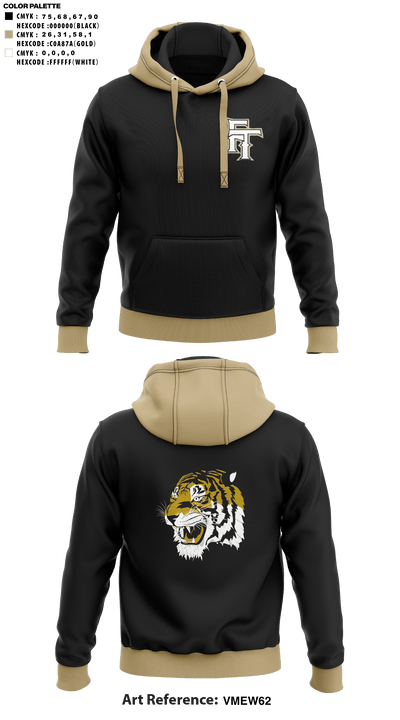 Fort Towson Junior High School Cheer 44003548 Hoodie - 41