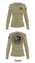USS MAKIN ISLAND 57574160 Women's Long Sleeve V-neck Shirt - 92