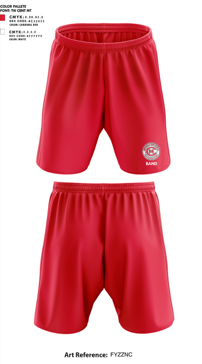 Centralia High School Band 25796731 Athletic Shorts With Pockets - 1