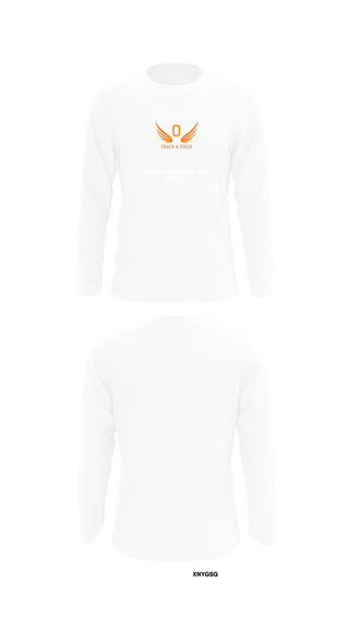 Long Sleeve Performance Shirt, Overbrook High School Track and Field, Track & Field, Teamtime, Team time, sublimation, custom sports apparel, team uniforms, spirit wear, spiritwear, sports uniforms, custom shirts, team store, custom team store, fundraiser sports, apparel fundraiser