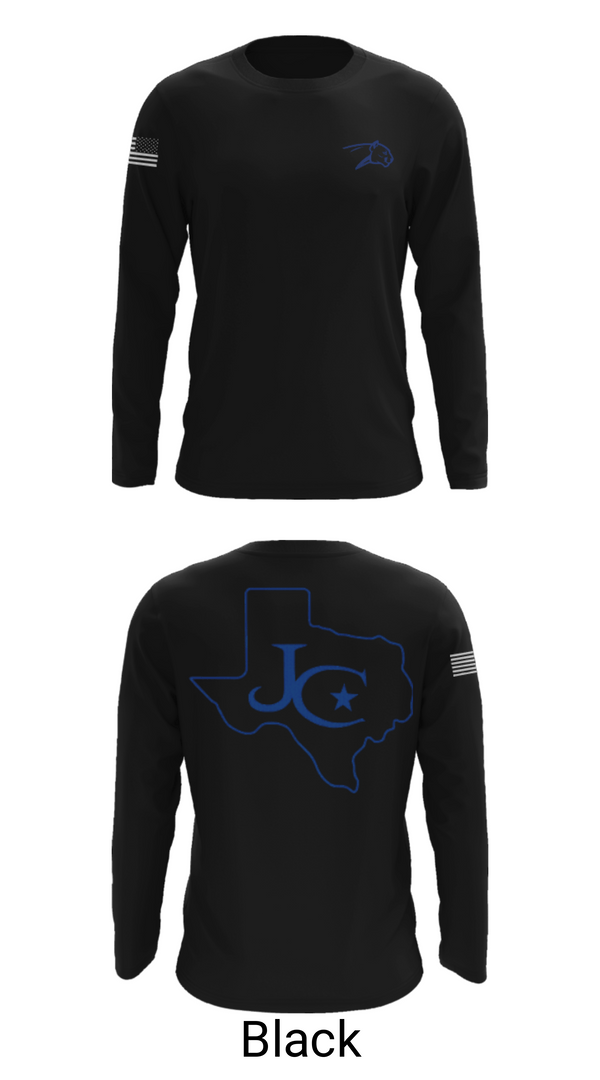 Long Sleeve Performance Shirt, Jarrell High School Golf, Golf, Teamtime, Team time, sublimation, custom sports apparel, team uniforms, spirit wear, spiritwear, sports uniforms, custom shirts, team store, custom team store, fundraiser sports, apparel fundraiser