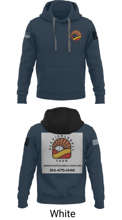 Ole Pickleball Tour 80972916 Hoodie - 6