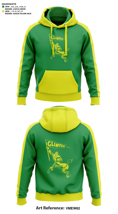 Hoodie, Clinton High School Golf, Golf, Teamtime, Team time, sublimation, custom sports apparel, team uniforms, spirit wear, spiritwear, sports uniforms, custom shirts, team store, custom team store, fundraiser sports, apparel fundraiser