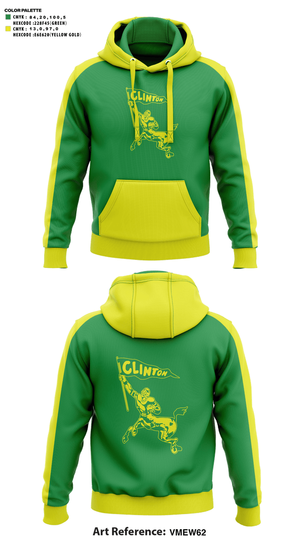Hoodie, Clinton High School Golf, Golf, Teamtime, Team time, sublimation, custom sports apparel, team uniforms, spirit wear, spiritwear, sports uniforms, custom shirts, team store, custom team store, fundraiser sports, apparel fundraiser