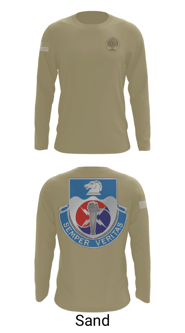 Long Sleeve Performance Shirt, 312TH MI BN, CHARLIE DETACHMENT, Army, Teamtime, Team time, sublimation, custom sports apparel, team uniforms, spirit wear, spiritwear, sports uniforms, custom shirts, team store, custom team store, fundraiser sports, apparel fundraiser