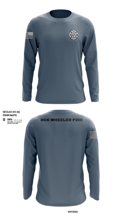 Ben Wheeler Fire 43777175 Long Sleeve Performance Shirt 1