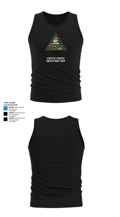 United States Sheepdog Pack 67380163 Tank Top - 32