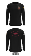 University of Arkansas Army ROTC - Razorback Battalion 15416563 Long Sleeve Performance Shirt - 26