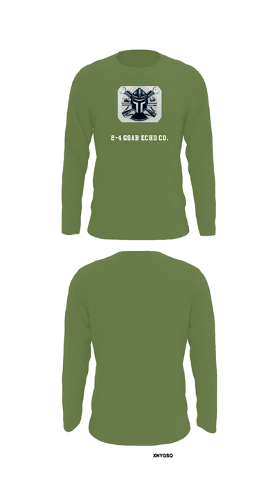 2-4 GSAB ECHO CO. 68271986 Long Sleeve Performance Shirt - 52