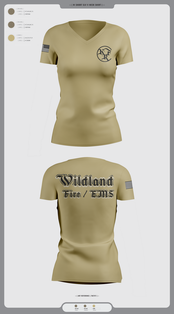 Womens Short Sleeve Vneck Shirt, Knight Fire, , Teamtime, Team time, sublimation, custom sports apparel, team uniforms, spirit wear, spiritwear, sports uniforms, custom shirts, team store, custom team store, fundraiser sports, apparel fundraiser