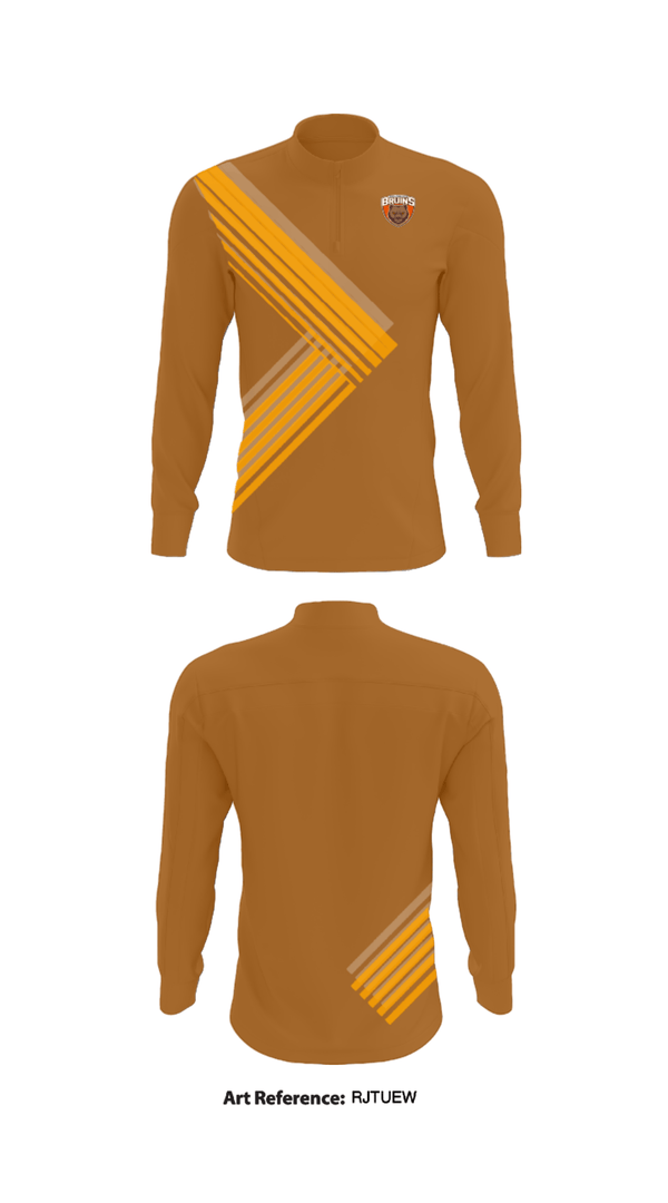 Quarter Zip Jacket, Padua Franciscan High School Track, Track & Field, Teamtime, Team time, sublimation, custom sports apparel, team uniforms, spirit wear, spiritwear, sports uniforms, custom shirts, team store, custom team store, fundraiser sports, apparel fundraiser