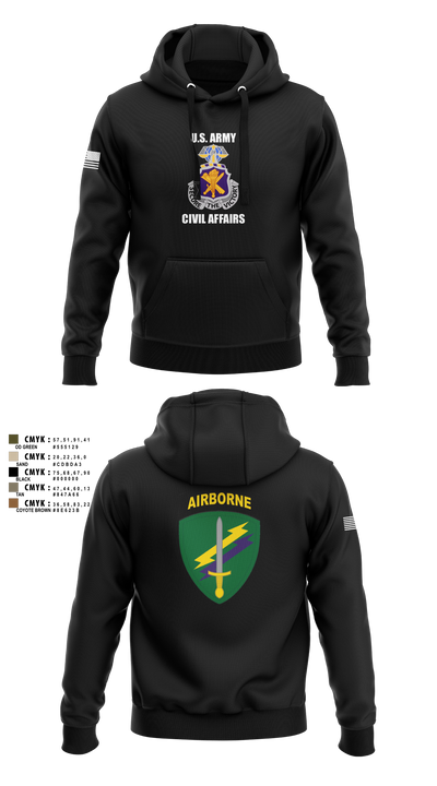 Civil Affairs Schoolhouse 5293701 Hoodie - 6