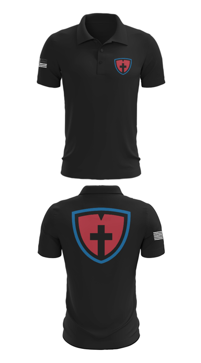 Open Door Christian Schools 18810583 Short Sleeve Performance Polo - 28