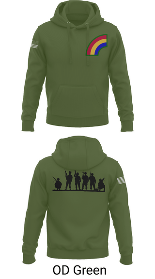 Hoodie, 42ND Infantry Division, Army, Teamtime, Team time, sublimation, custom sports apparel, team uniforms, spirit wear, spiritwear, sports uniforms, custom shirts, team store, custom team store, fundraiser sports, apparel fundraiser