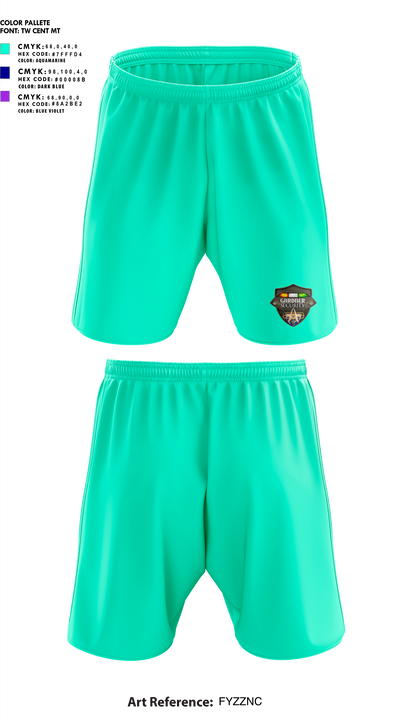 BeTuBe Studios 46230723 Athletic Shorts With Pockets - 1