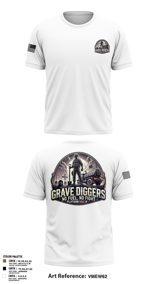 Short Sleeve Performance Shirt, Gravediggers, , Teamtime, Team time, sublimation, custom sports apparel, team uniforms, spirit wear, spiritwear, sports uniforms, custom shirts, team store, custom team store, fundraiser sports, apparel fundraiser