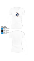 Riverside High School Cheer 22788158 Women's Short Sleeve V-neck Shirt - 18