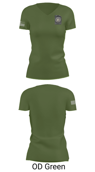 Womens Short Sleeve Vneck Shirt, CBWDC Jail Security, , Teamtime, Team time, sublimation, custom sports apparel, team uniforms, spirit wear, spiritwear, sports uniforms, custom shirts, team store, custom team store, fundraiser sports, apparel fundraiser