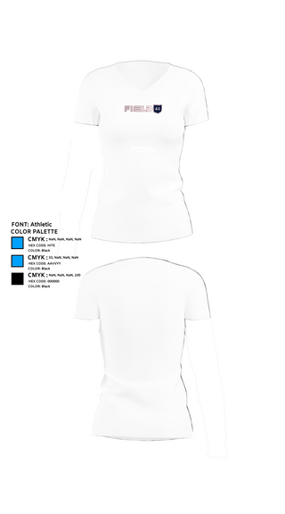 Womens Short Sleeve Vneck Shirt, Field44, , Teamtime, Team time, sublimation, custom sports apparel, team uniforms, spirit wear, spiritwear, sports uniforms, custom shirts, team store, custom team store, fundraiser sports, apparel fundraiser