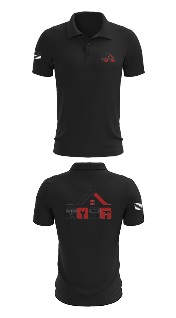 Short Sleeve Performance Polo, REPAIR & REMODEL SOLUTIONS LLC, , Teamtime, Team time, sublimation, custom sports apparel, team uniforms, spirit wear, spiritwear, sports uniforms, custom shirts, team store, custom team store, fundraiser sports, apparel fundraiser