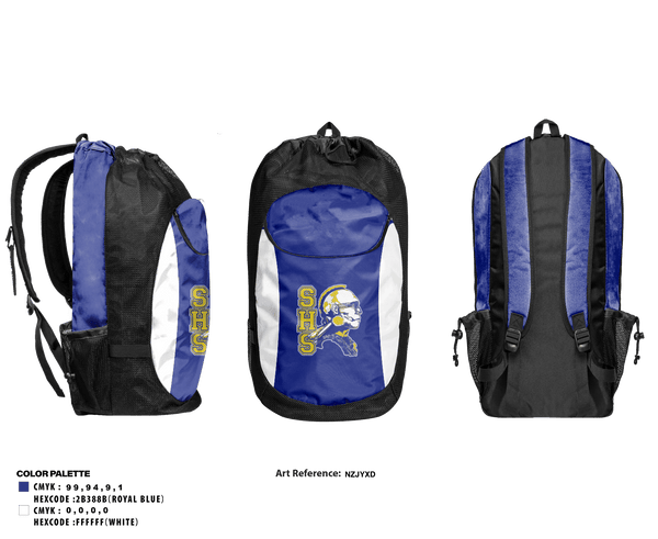 Gear Bag, Stafford High School Basketball, Women's Basketball, Teamtime, Team time, sublimation, custom sports apparel, team uniforms, spirit wear, spiritwear, sports uniforms, custom shirts, team store, custom team store, fundraiser sports, apparel fundraiser