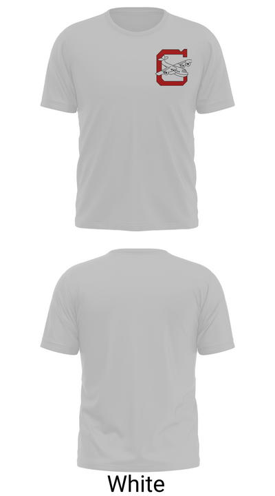 Columbiana High School Basketball 83089115 Old School Cotton Feel Shirt - 10