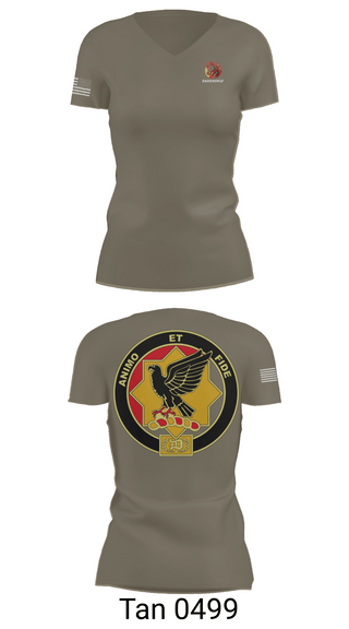 Womens Short Sleeve Vneck Shirt, D FST 8-1 CAV, Army, Teamtime, Team time, sublimation, custom sports apparel, team uniforms, spirit wear, spiritwear, sports uniforms, custom shirts, team store, custom team store, fundraiser sports, apparel fundraiser